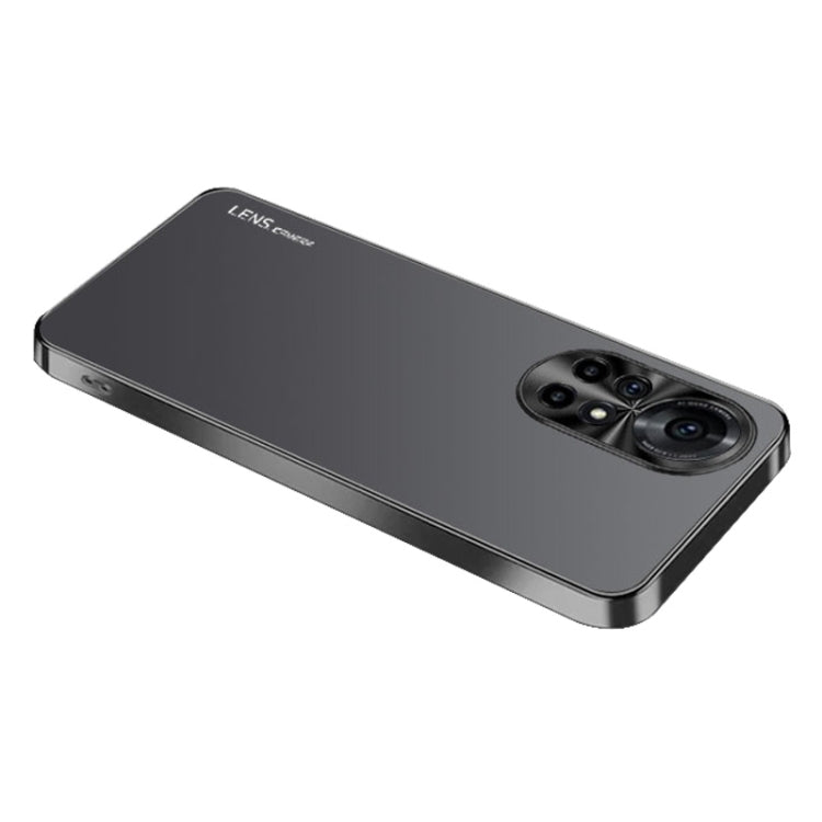 For Huawei nova 8 Pro 5G AG Frosted Electroplating Acrylic Phone Case