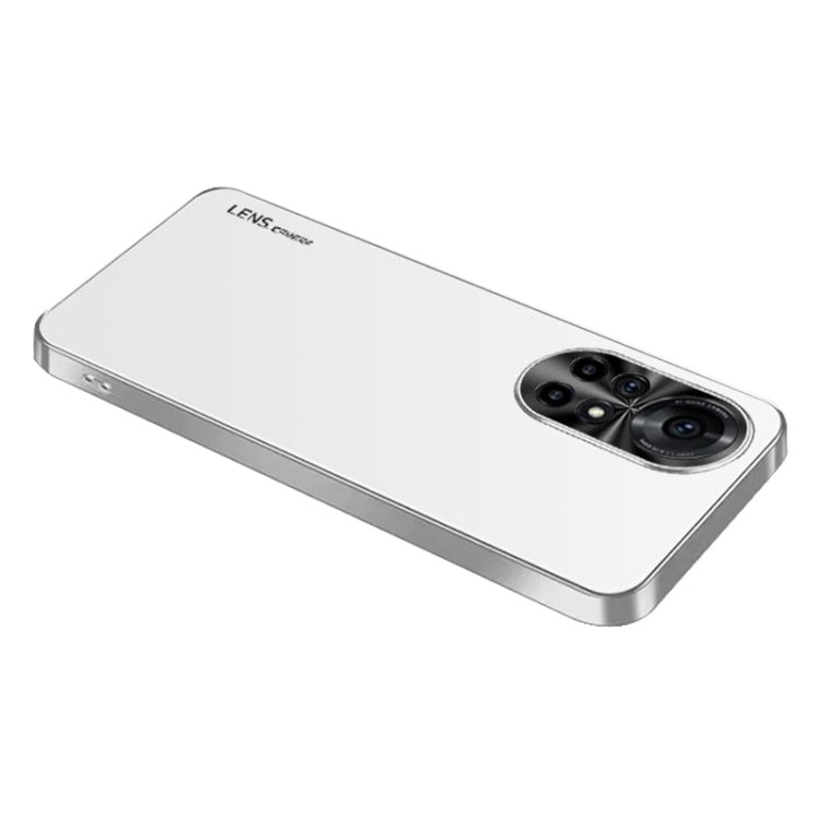 For Huawei nova 8 Pro 5G AG Frosted Electroplating Acrylic Phone Case