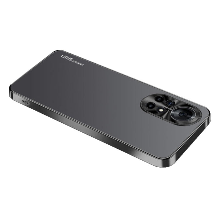 For Huawei nova 8 5G AG Frosted Electroplating Acrylic Phone Case