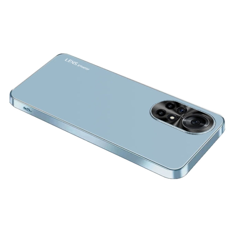 For Huawei nova 8 5G AG Frosted Electroplating Acrylic Phone Case