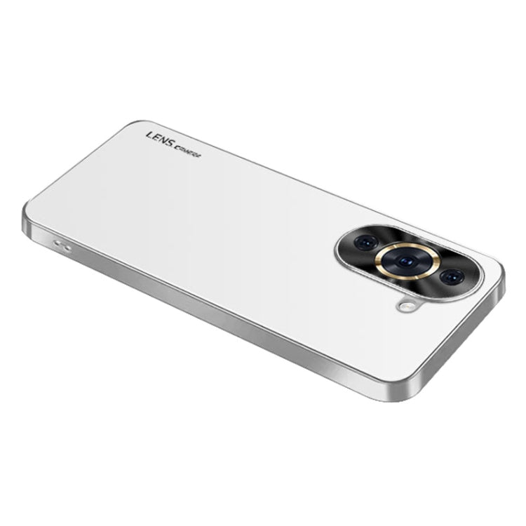 For Huawei nova 10 Pro AG Frosted Electroplating Acrylic Phone Case
