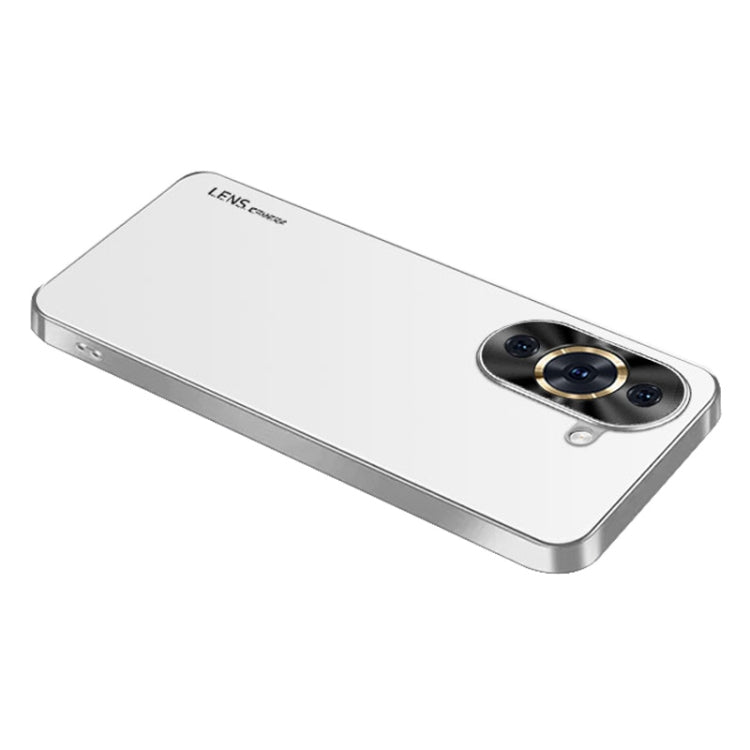For Huawei nova 10 AG Frosted Electroplating Acrylic Phone Case