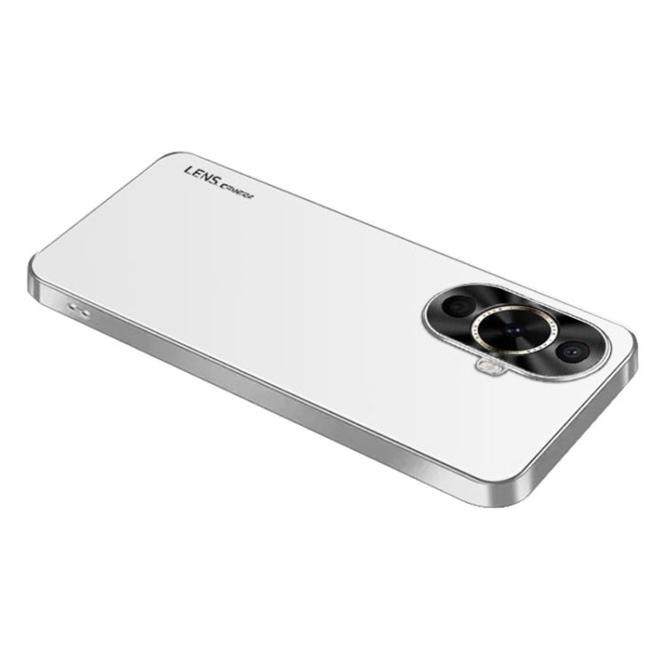 For Huawei nova 12 Lite AG Frosted Electroplating Acrylic Phone Case