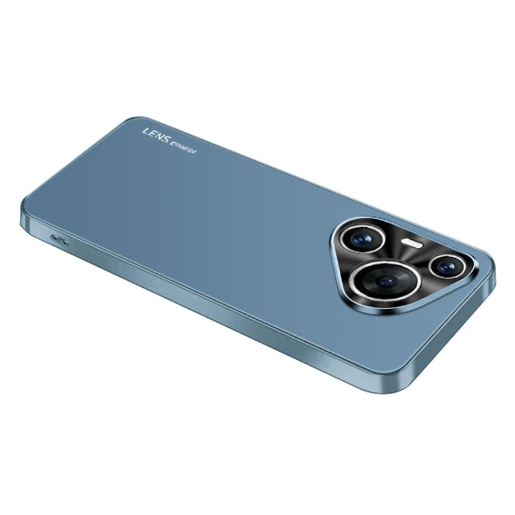 For Huawei Pura 70 AG Frosted Electroplating Acrylic Phone Case