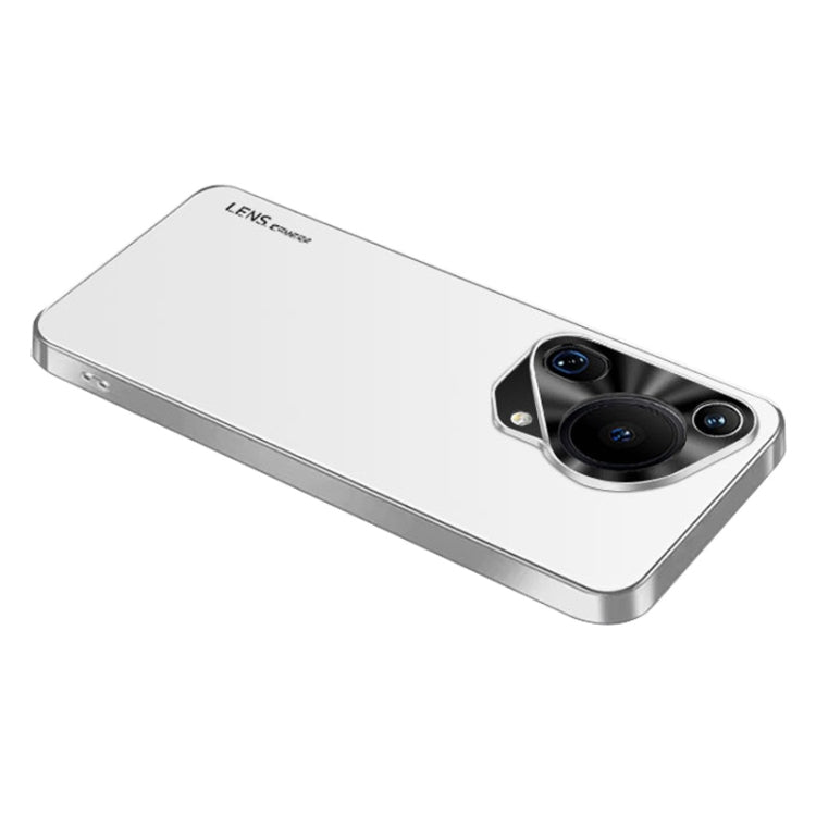 For Huawei Pura 70 Ultra AG Frosted Electroplating Acrylic Phone Case