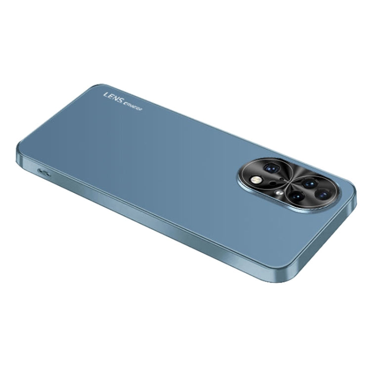 For Huawei P50 Pro AG Frosted Electroplating Acrylic Phone Case