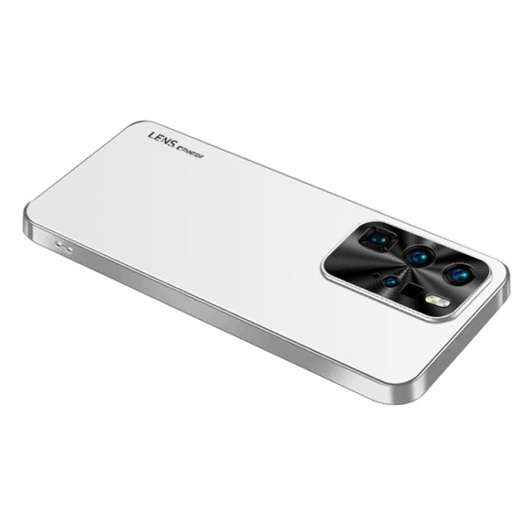 For Huawei P40 Pro AG Frosted Electroplating Acrylic Phone Case
