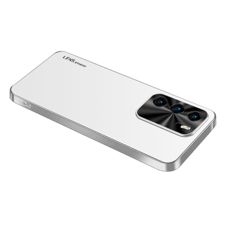 For Huawei P40 AG Frosted Electroplating Acrylic Phone Case