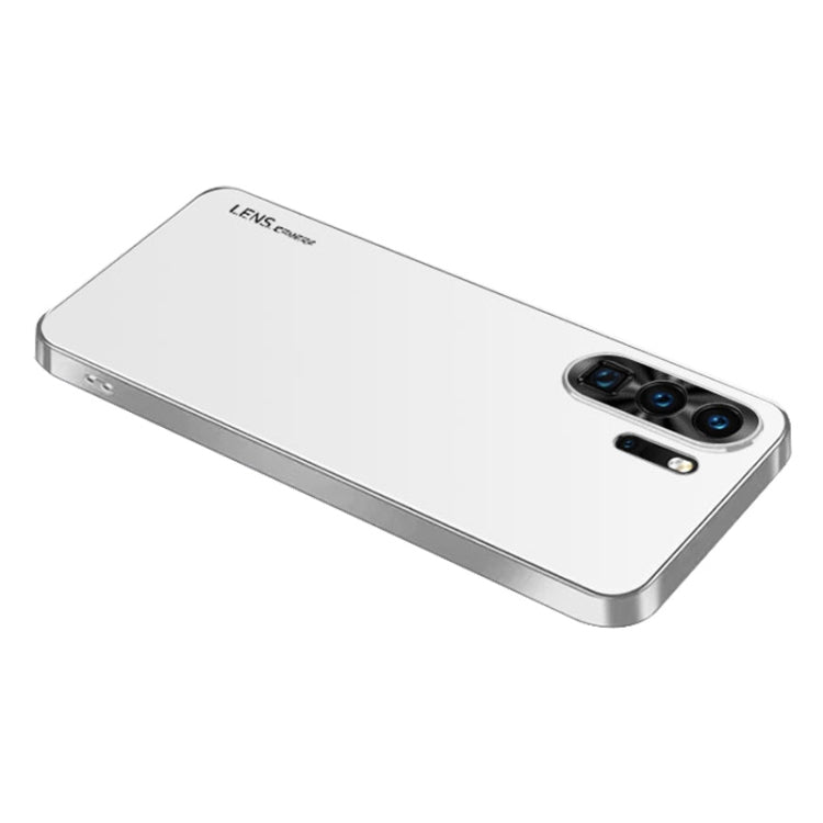For Huawei P30 Pro AG Frosted Electroplating Acrylic Phone Case