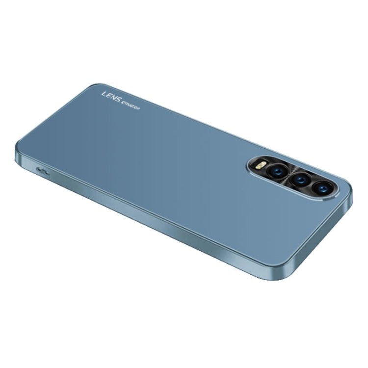 For Huawei P30 AG Frosted Electroplating Acrylic Phone Case
