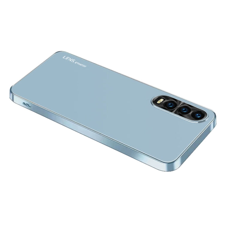For Huawei P30 AG Frosted Electroplating Acrylic Phone Case