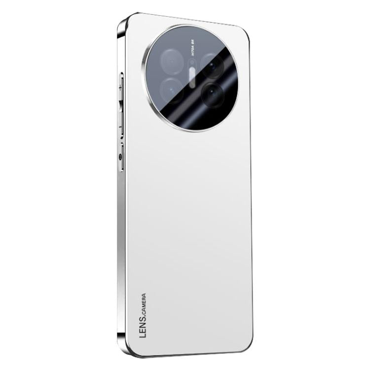 For Huawei Mate 70 Air 5G AG Frosted Electroplating Acrylic Phone Case
