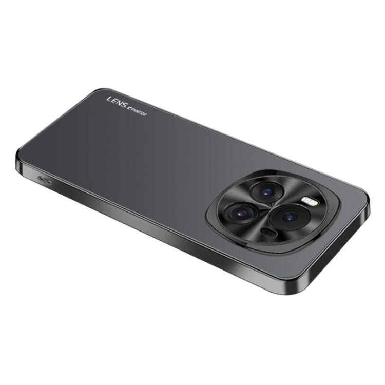 For Honor Magic6 AG Frosted Electroplating Acrylic Phone Case