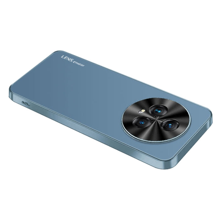 For Honor Magic5 AG Frosted Electroplating Acrylic Phone Case
