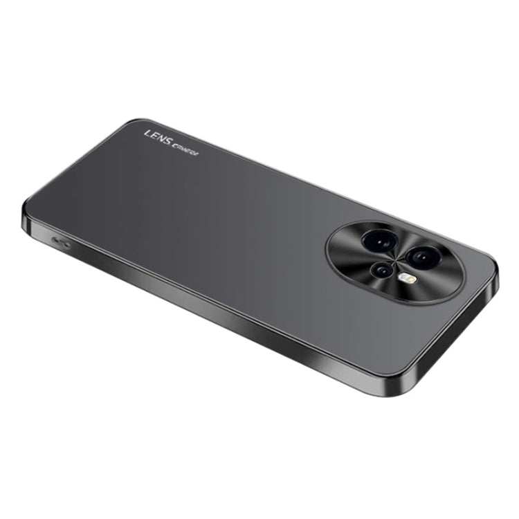 For Honor 100 Pro AG Frosted Electroplating Acrylic Phone Case
