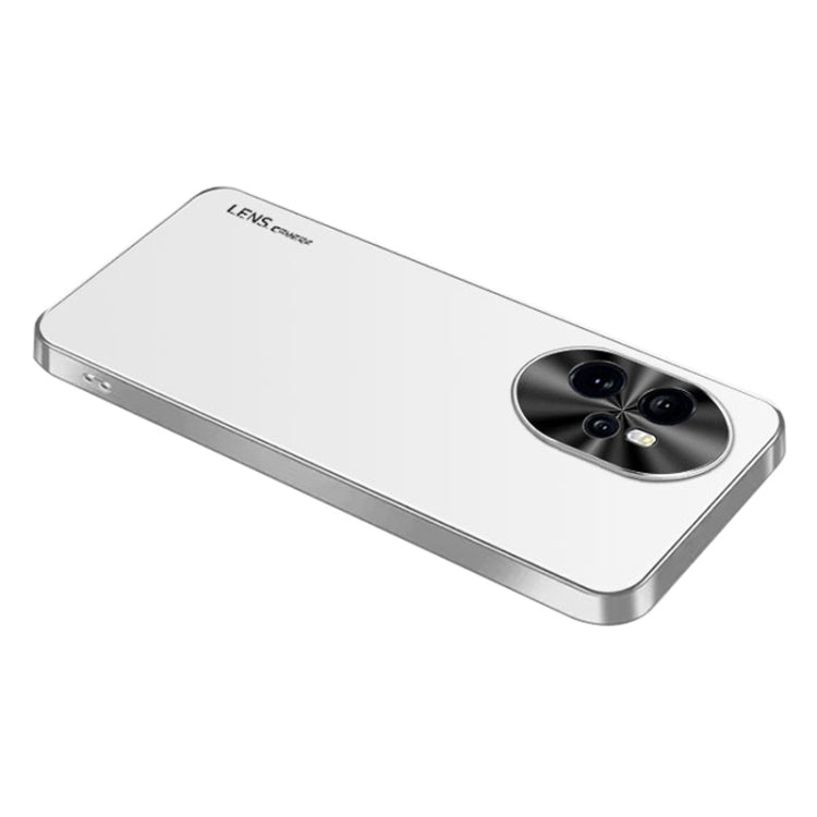 For Honor 100 Pro AG Frosted Electroplating Acrylic Phone Case