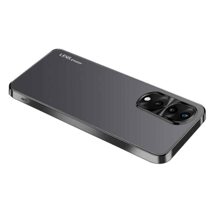For Honor 70 Pro AG Frosted Electroplating Acrylic Phone Case