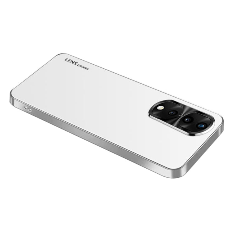 For Honor 70 Pro AG Frosted Electroplating Acrylic Phone Case