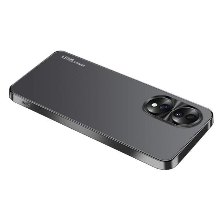 For Honor 70 AG Frosted Electroplating Acrylic Phone Case