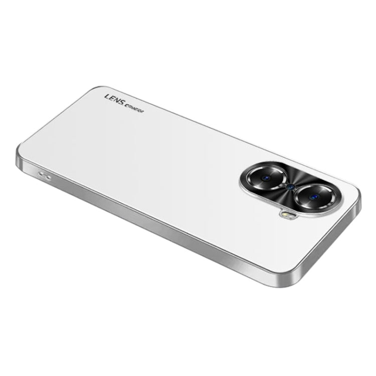 For Honor 60 Pro AG Frosted Electroplating Acrylic Phone Case