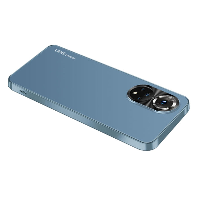 For Honor 50 Pro AG Frosted Electroplating Acrylic Phone Case