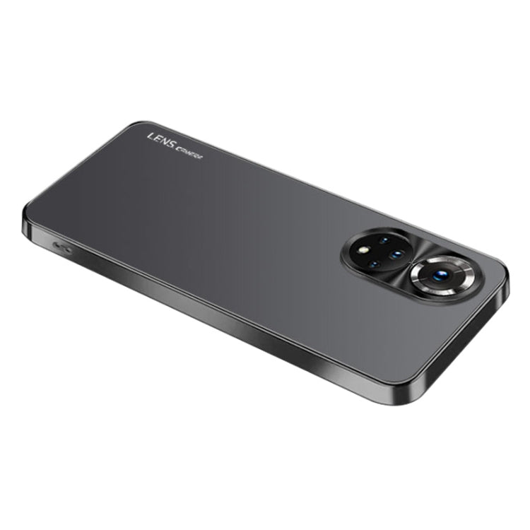 For Honor 50 AG Frosted Electroplating Acrylic Phone Case