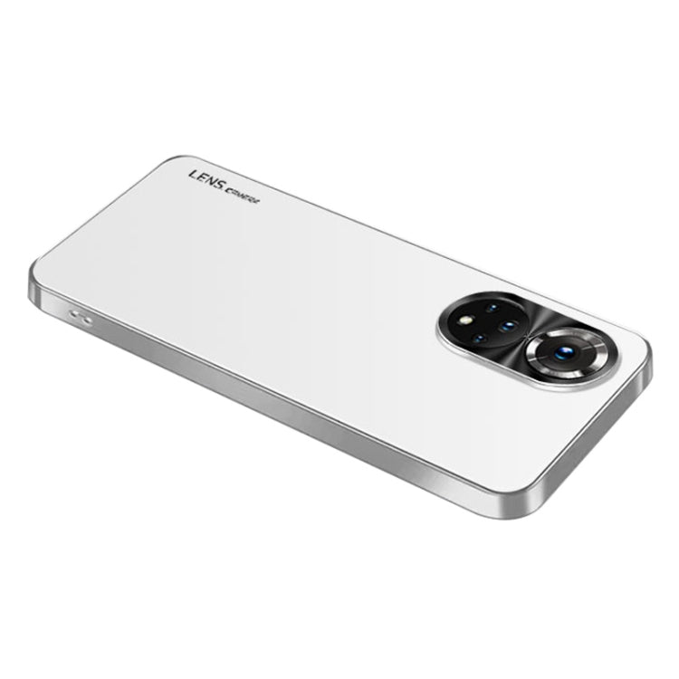 For Honor 50 AG Frosted Electroplating Acrylic Phone Case