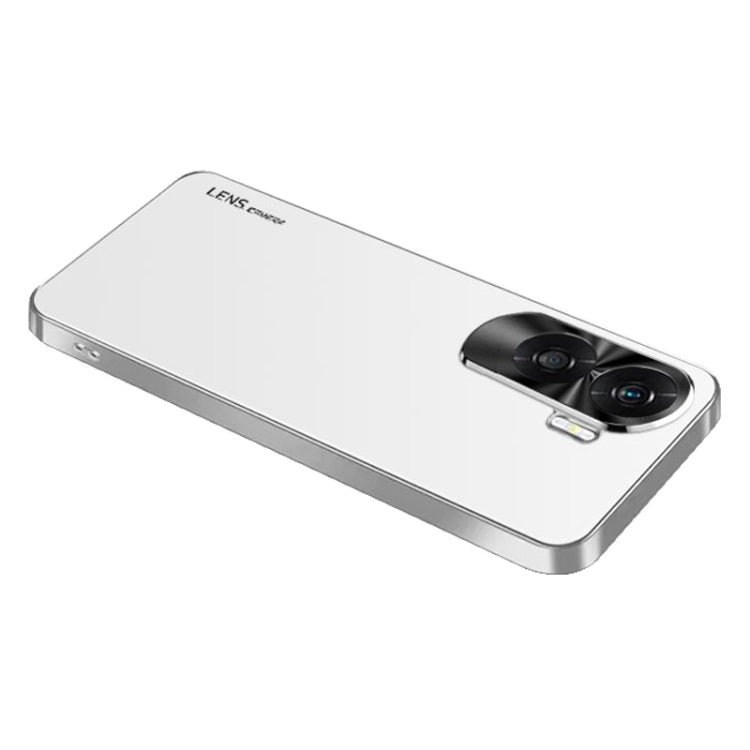 For Honor X50i AG Frosted Electroplating Acrylic Phone Case