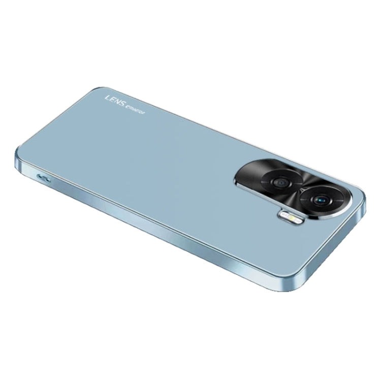 For Honor X50i AG Frosted Electroplating Acrylic Phone Case