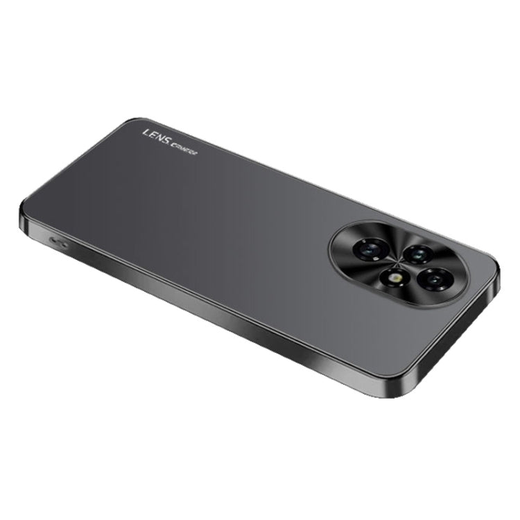 For Honor 200 AG Frosted Electroplating Acrylic Phone Case