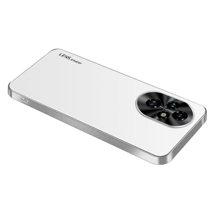 For Honor 200 AG Frosted Electroplating Acrylic Phone Case