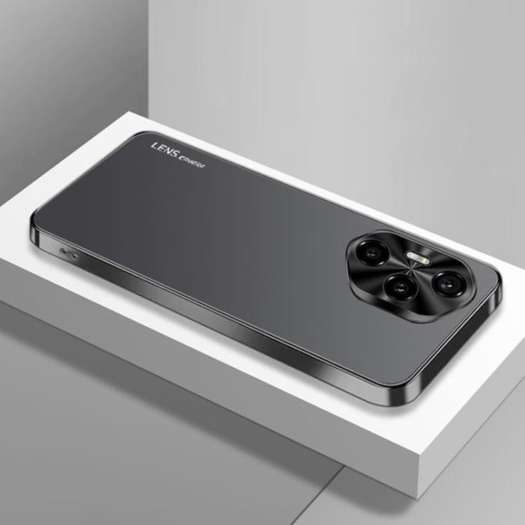 For Honor 300 Pro AG Frosted Electroplating Acrylic Phone Case