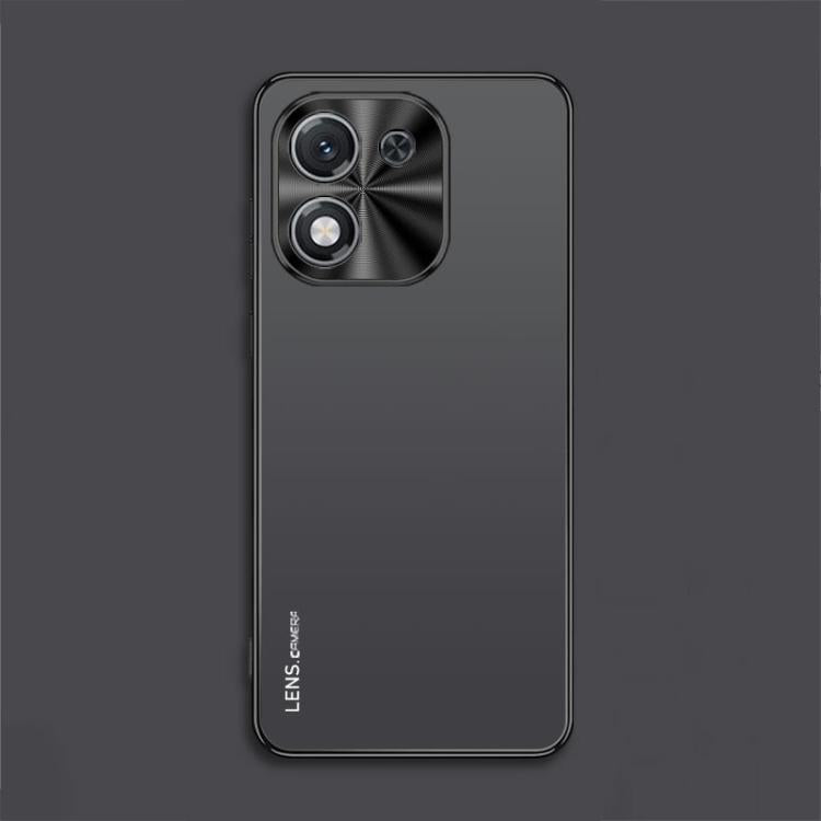 For Honor X70i AG Frosted Electroplating Acrylic Phone Case