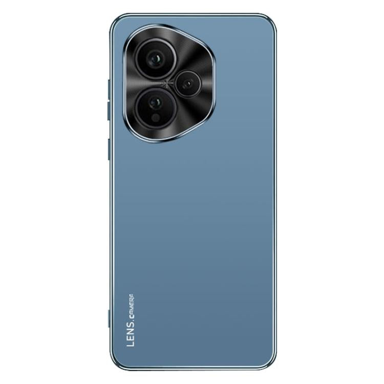For Honor 400 Global 156.5mm AG Frosted Electroplating Acrylic Phone Case