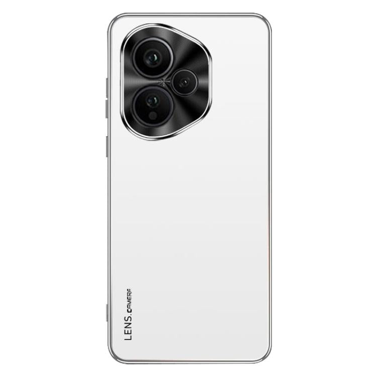 For Honor 400 Global 156.5mm AG Frosted Electroplating Acrylic Phone Case