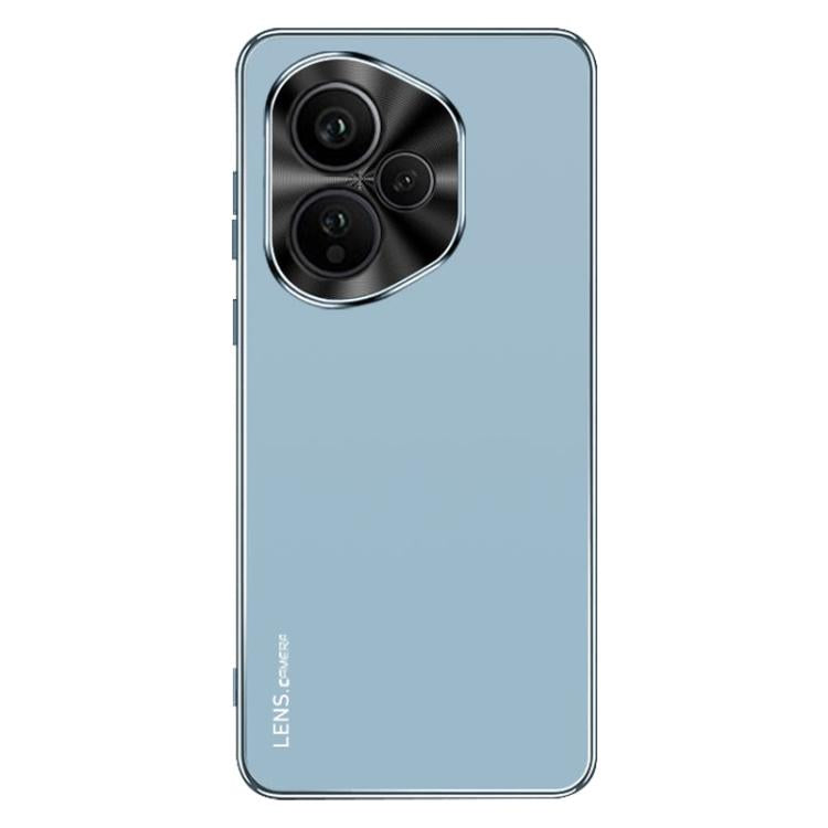 For Honor 400 Global 156.5mm AG Frosted Electroplating Acrylic Phone Case
