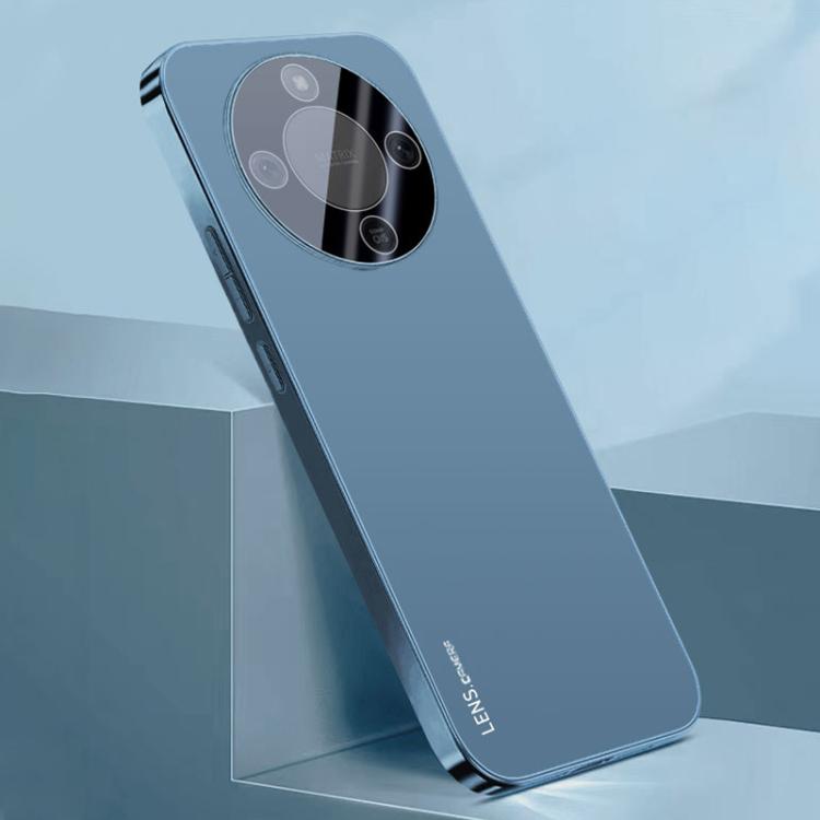 For Honor X7 5G AG Frosted Electroplating Acrylic Phone Case