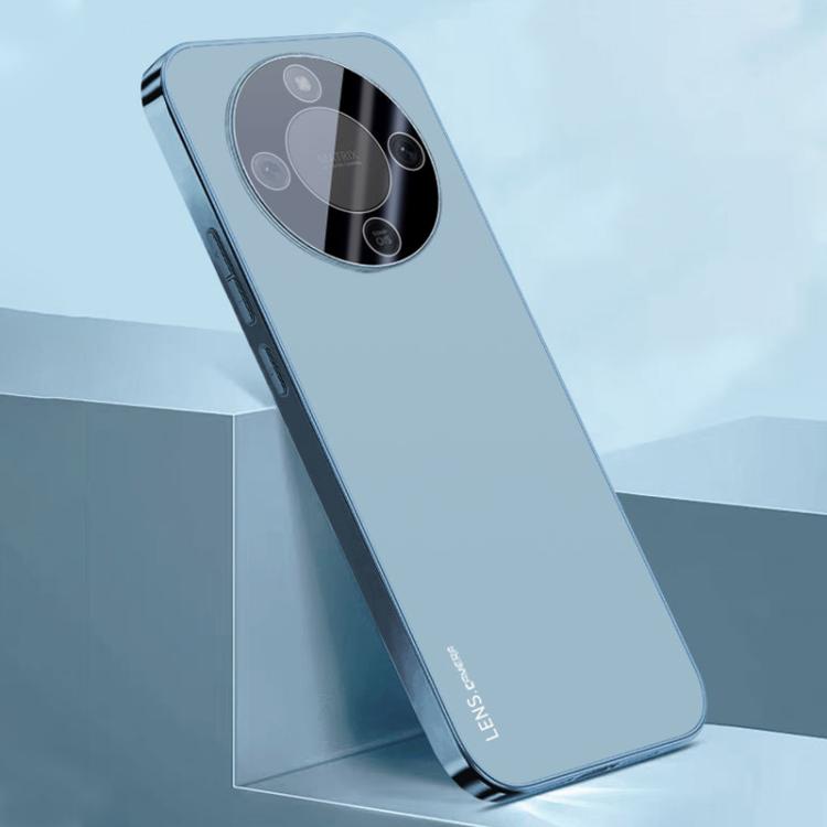 For Honor X7 5G AG Frosted Electroplating Acrylic Phone Case