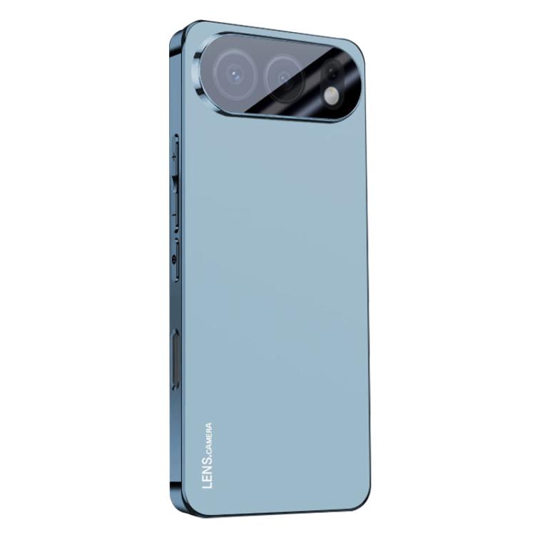 For Honor 500 Global 155.8mm AG Frosted Electroplating Acrylic Phone Case