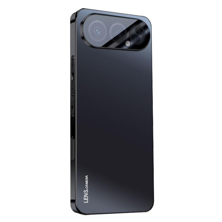 For Honor 500 Pro Global 155.8mm AG Frosted Electroplating Acrylic Phone Case