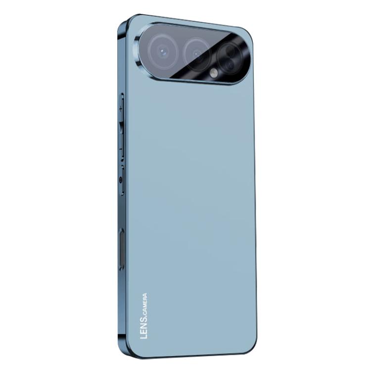 For Honor 500 Pro Global 155.8mm AG Frosted Electroplating Acrylic Phone Case