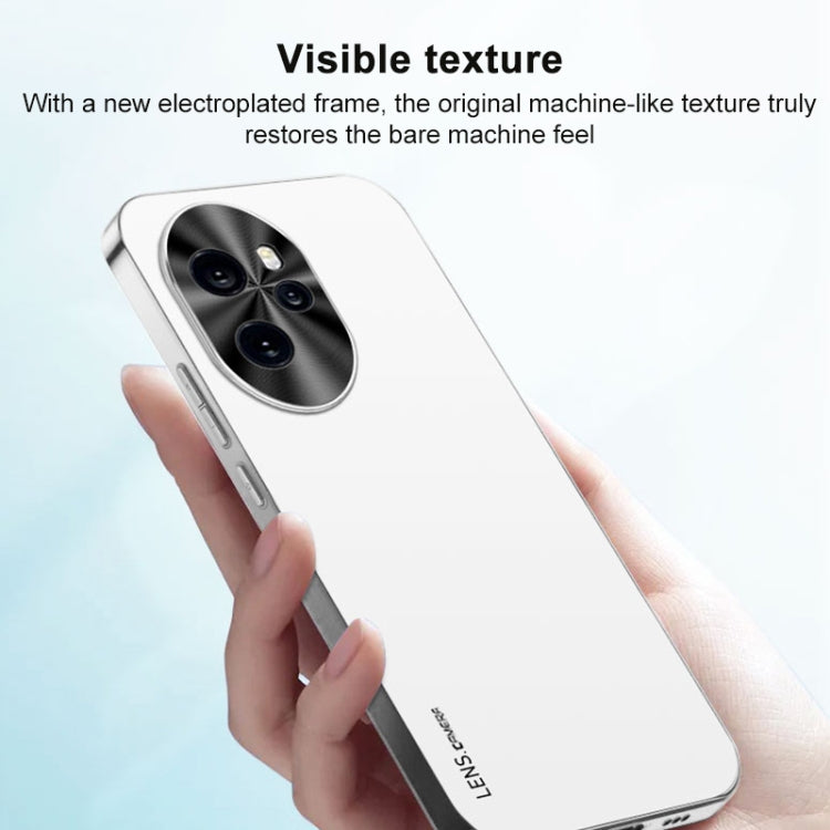For Honor X9c AG Frosted Electroplating Acrylic Phone Case