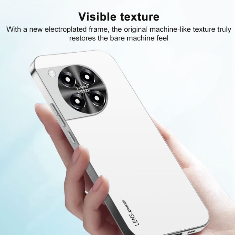 For OnePlus Ace 3 AG Frosted Electroplating Acrylic Phone Case
