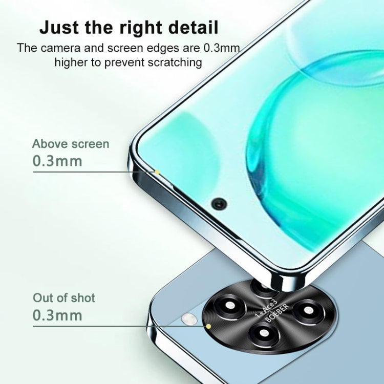 For OnePlus Ace 3 AG Frosted Electroplating Acrylic Phone Case