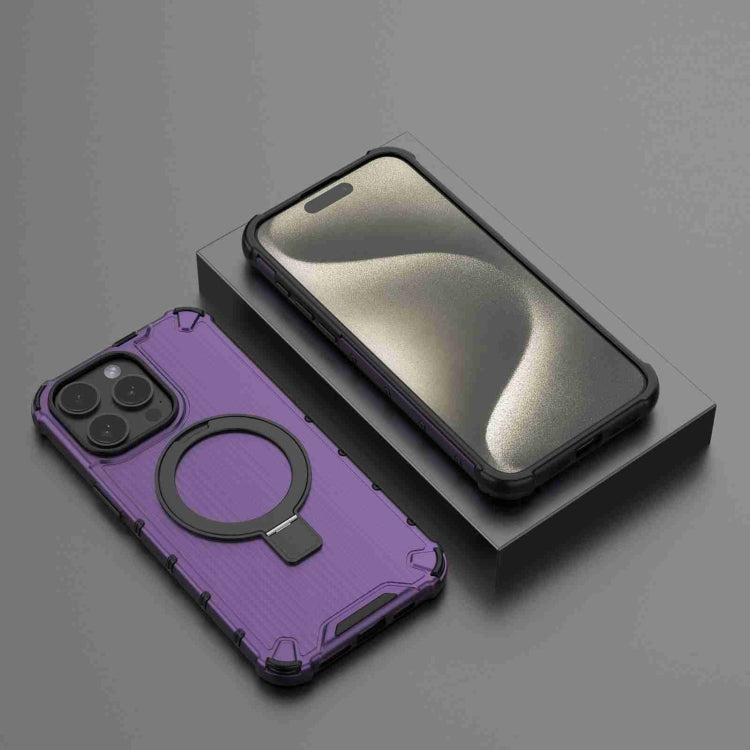 For iPhone 14 Pro Grating Holder Shockproof Phone Case