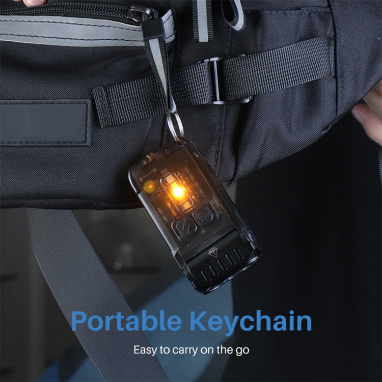 V15 EDC Flashlight Multi-function Work Light - Black