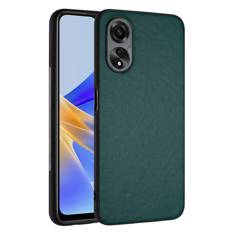 For OPPO A58/A58x/A1x/A1 Active/A2x R20 Leather Pattern Phone Single Case