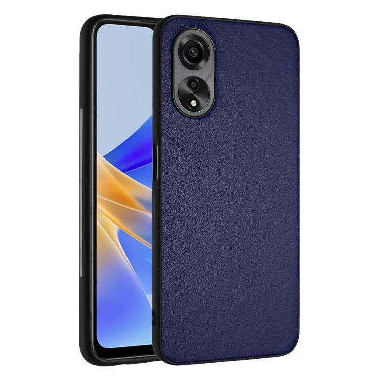 For OPPO A58/A58x/A1x/A1 Active/A2x R20 Leather Pattern Phone Single Case