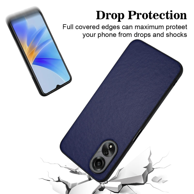 For OPPO A58/A58x/A1x/A1 Active/A2x R20 Leather Pattern Phone Single Case