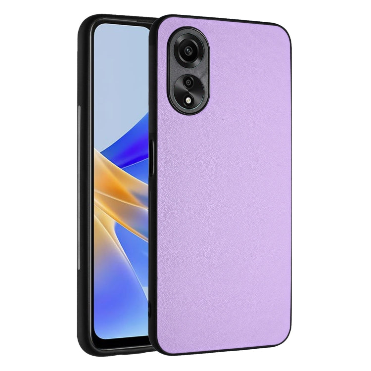 For OPPO A58/A58x/A1x/A1 Active/A2x R20 Leather Pattern Phone Single Case
